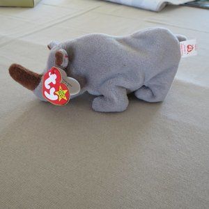 TY Beanie Baby SPIKE (TAG ERRORS – RETIRED! RARE!)